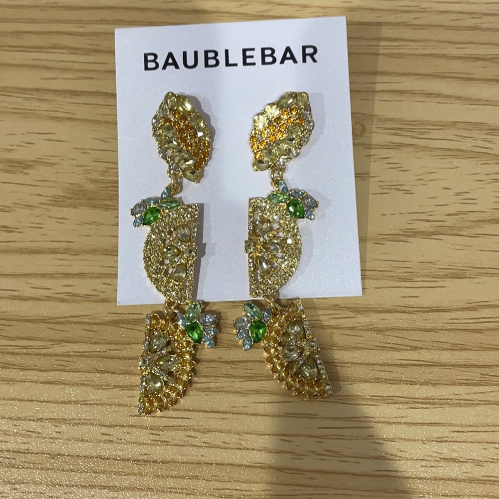 Baublebar lemon drop earrings